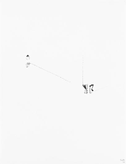 Untitled, 2014, crayon on paper, 27,7 x 21,5 cm