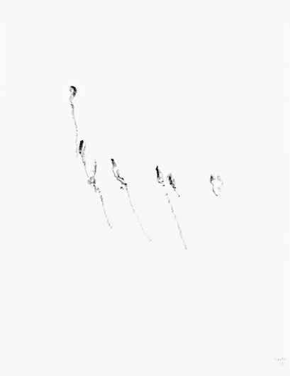 Untitled, 2014, crayon on paper, 27,7 x 21,5 cm