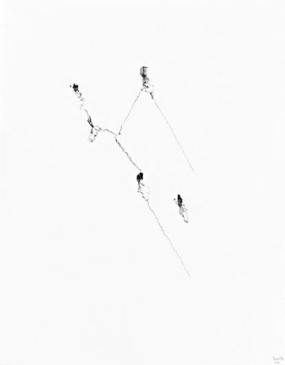 Untitled, 2014, crayon on paper, 27,7 x 21,5 cm