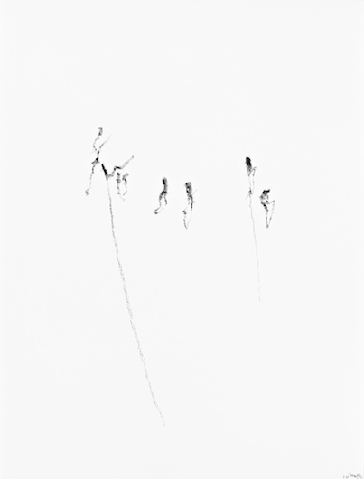 Untitled, 2014, crayon on paper, 27,7 x 21,5 cm