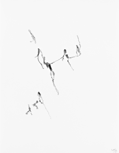 Untitled, 2014, crayon on paper, 27,7 x 21,5 cm