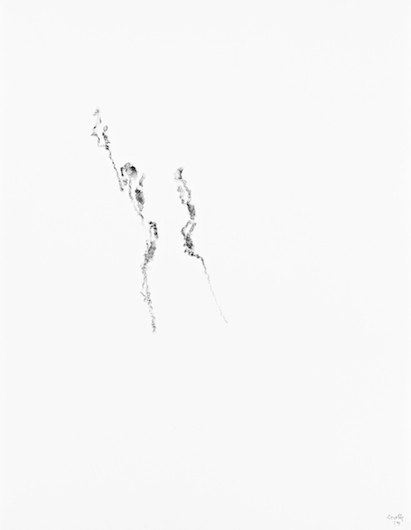 Untitled, 2014, crayon on paper, 27,7 x 21,5 cm