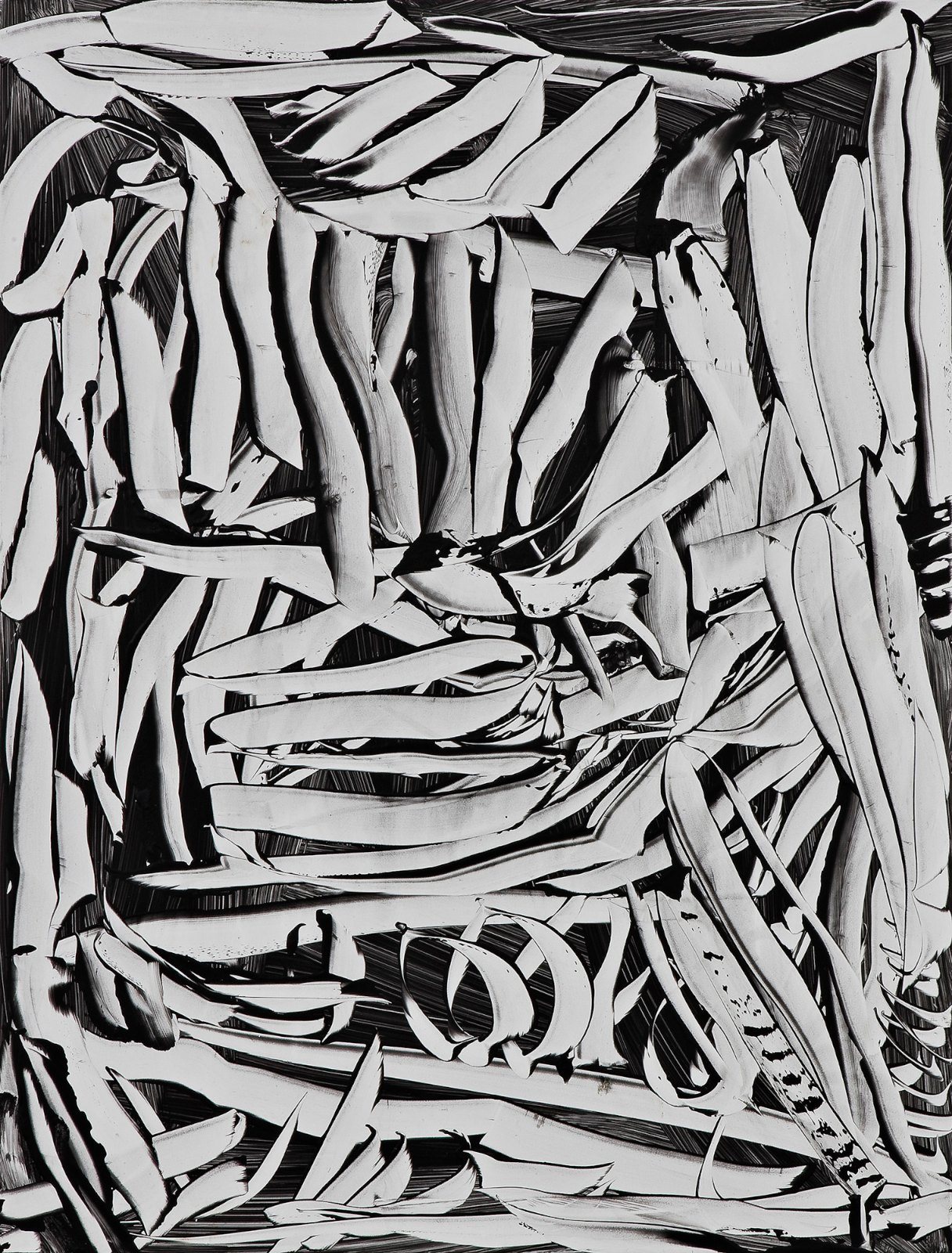 Stig, 2009, acrylic on aluminum, 59 x 49 cm