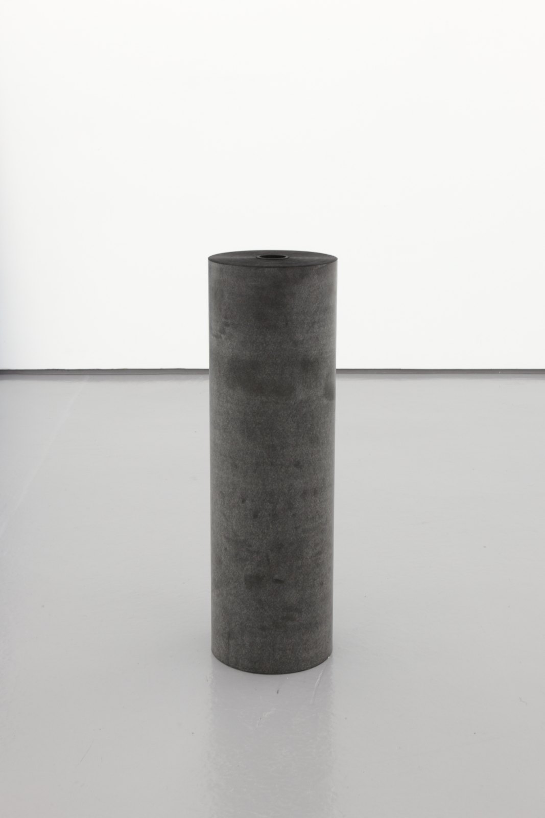 Kristján Gudmundsson, Black Hole, 1993, Carbon paper, 112 x 34 ø cm