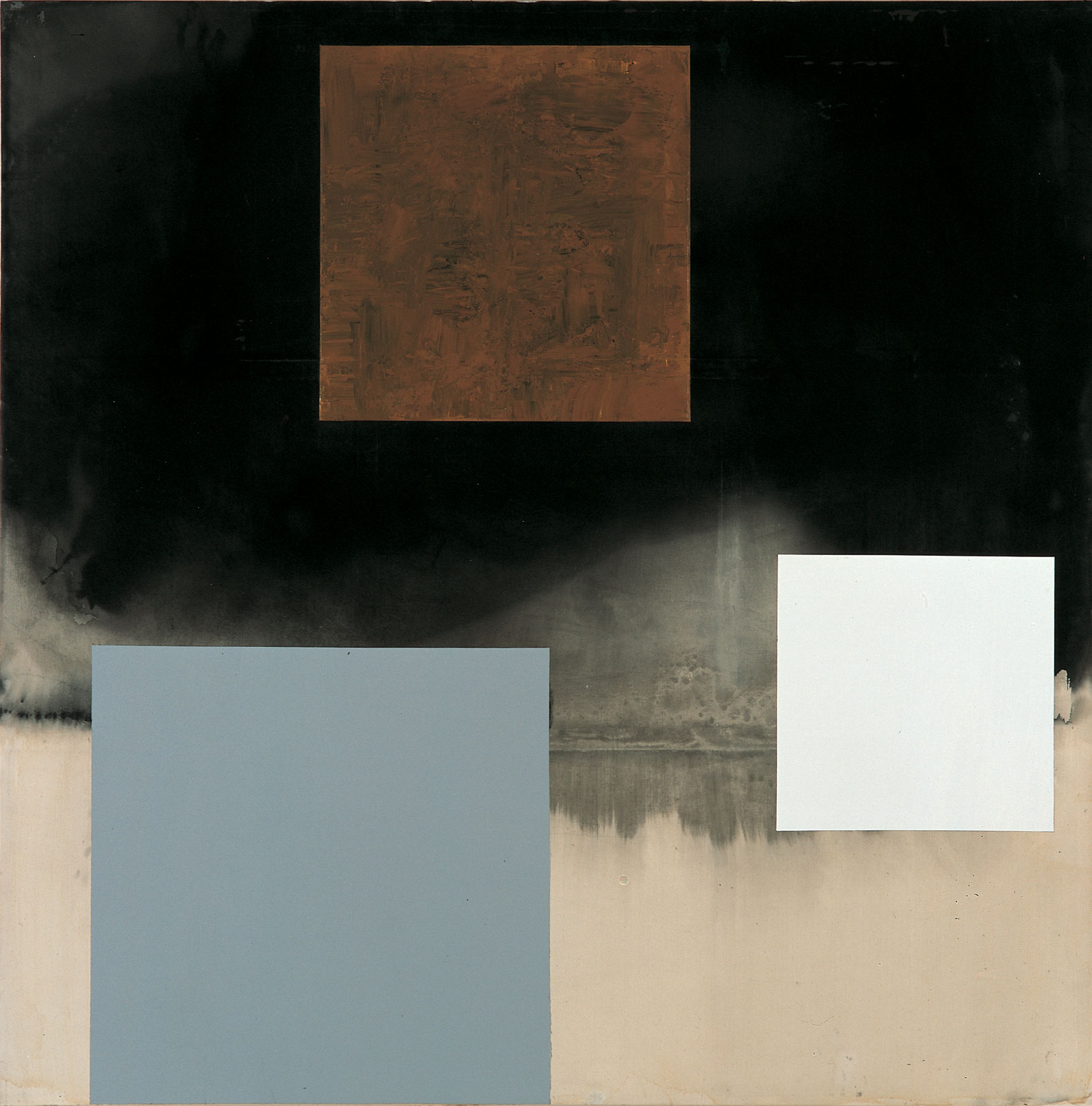 Paul Osipow, Det andra, 1995-97, Acrylic on canvas, 240 x 240 cm