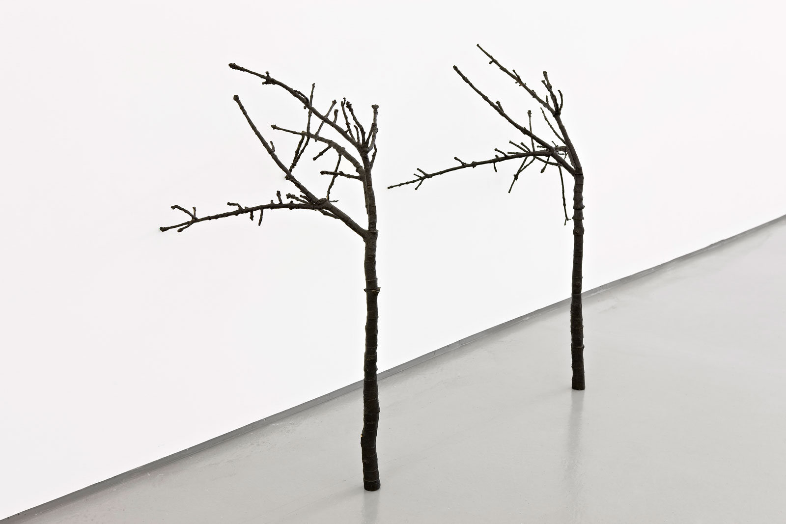 Andreas Eriksson, A Second Time, 2007, Bronze, two parts, 130 x 100 x 100 cm