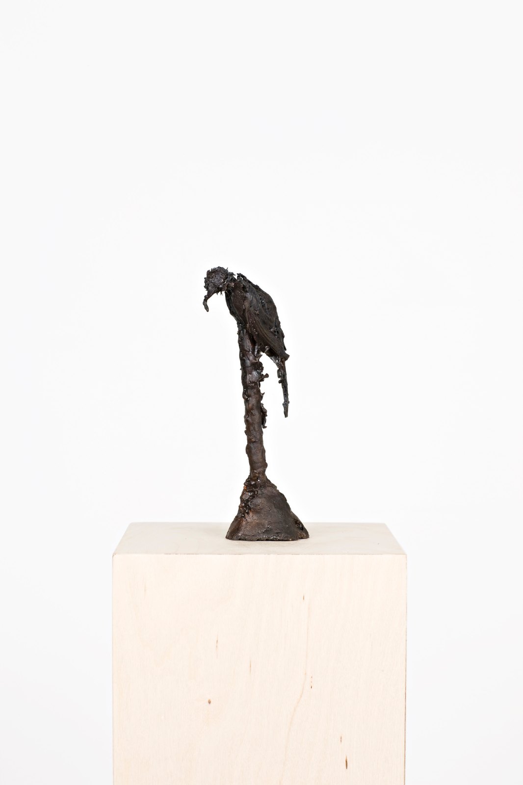 Content is a Glimpse 19, 2008, cast bronze, 21 x 8 x 6 cm
