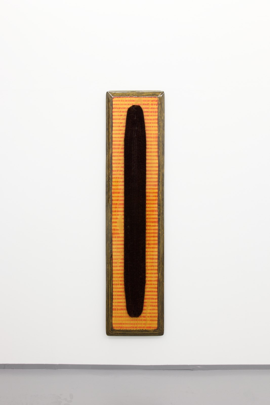 Bård Breivik, Fiber, 1980/1996, mixed media, 210 x 56 x 6 cm