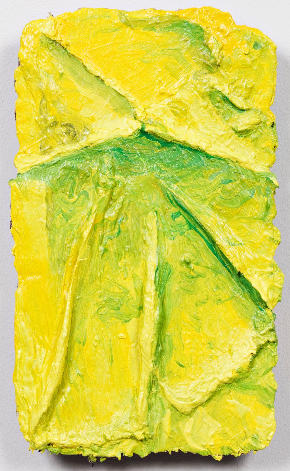 Studie til et ideelt hode (Hyder), 2009, oil on canvas on panel, 32.5 x 19.5 cm