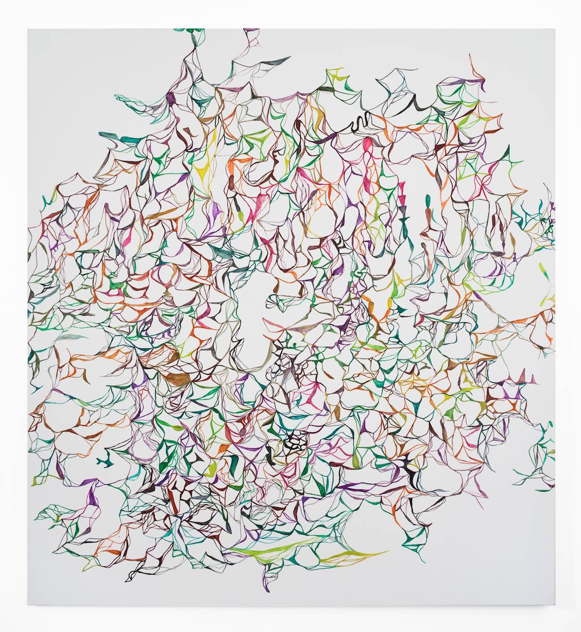 The Colibri Paintings No. 02, 2015, oil on canvas, 283 x 259 cm