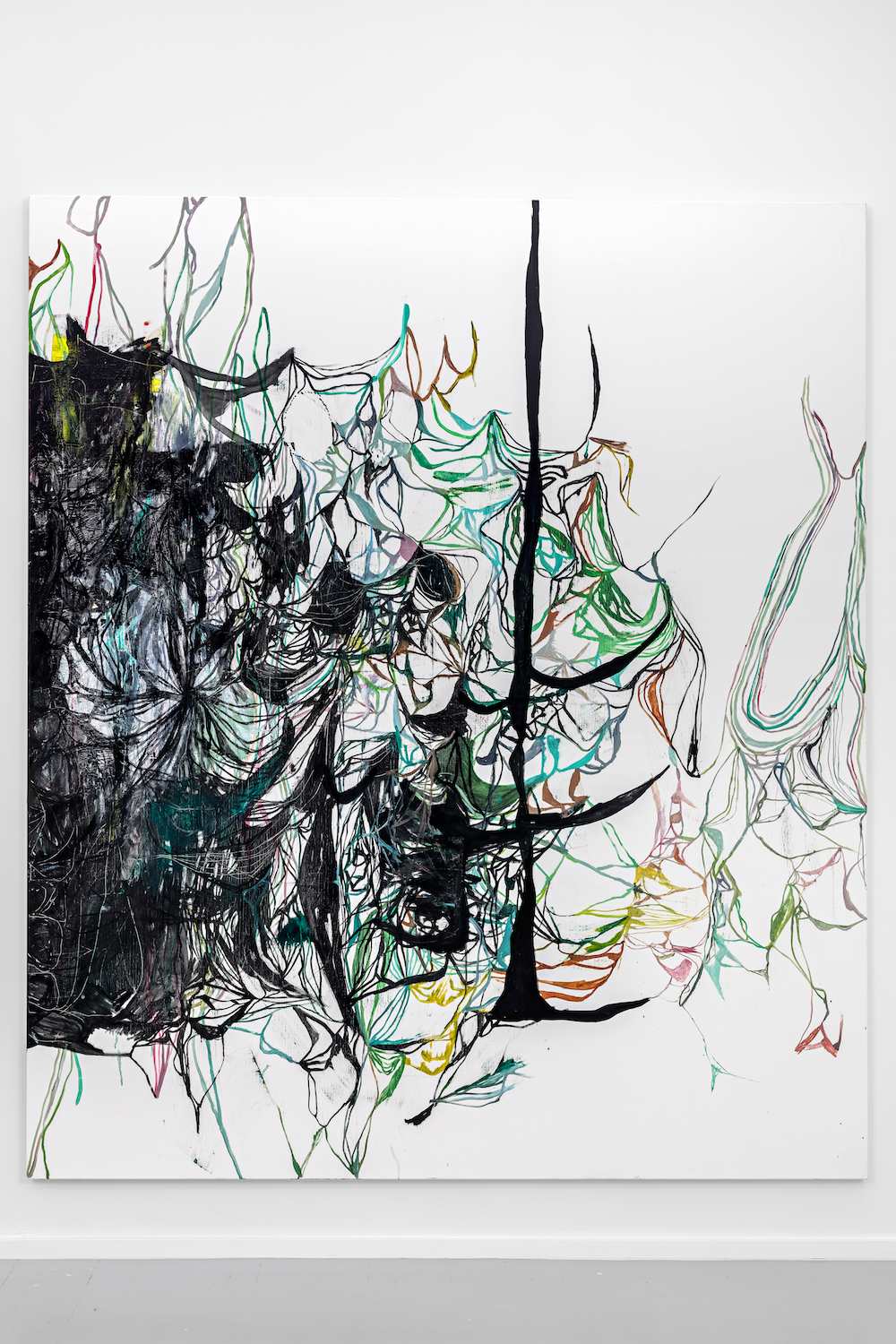 The Arborist Paintings No. 01, 2016, oil on canvas, 245 x 210 cm