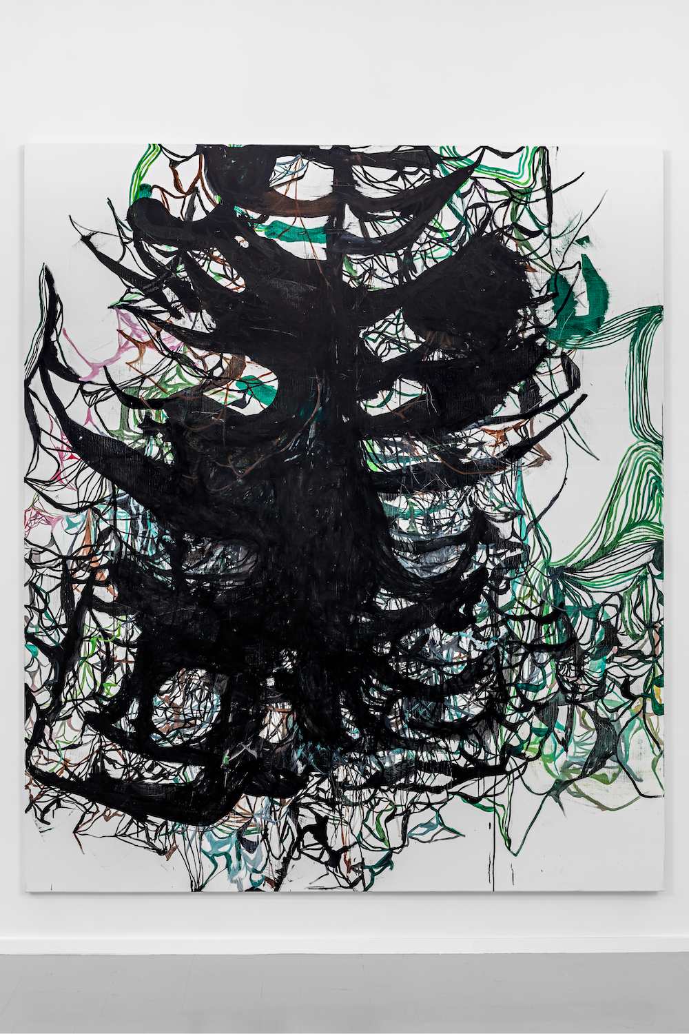 The Arborist Paintings No. 02, 2016, oil on canvas, 245 x 210 cm