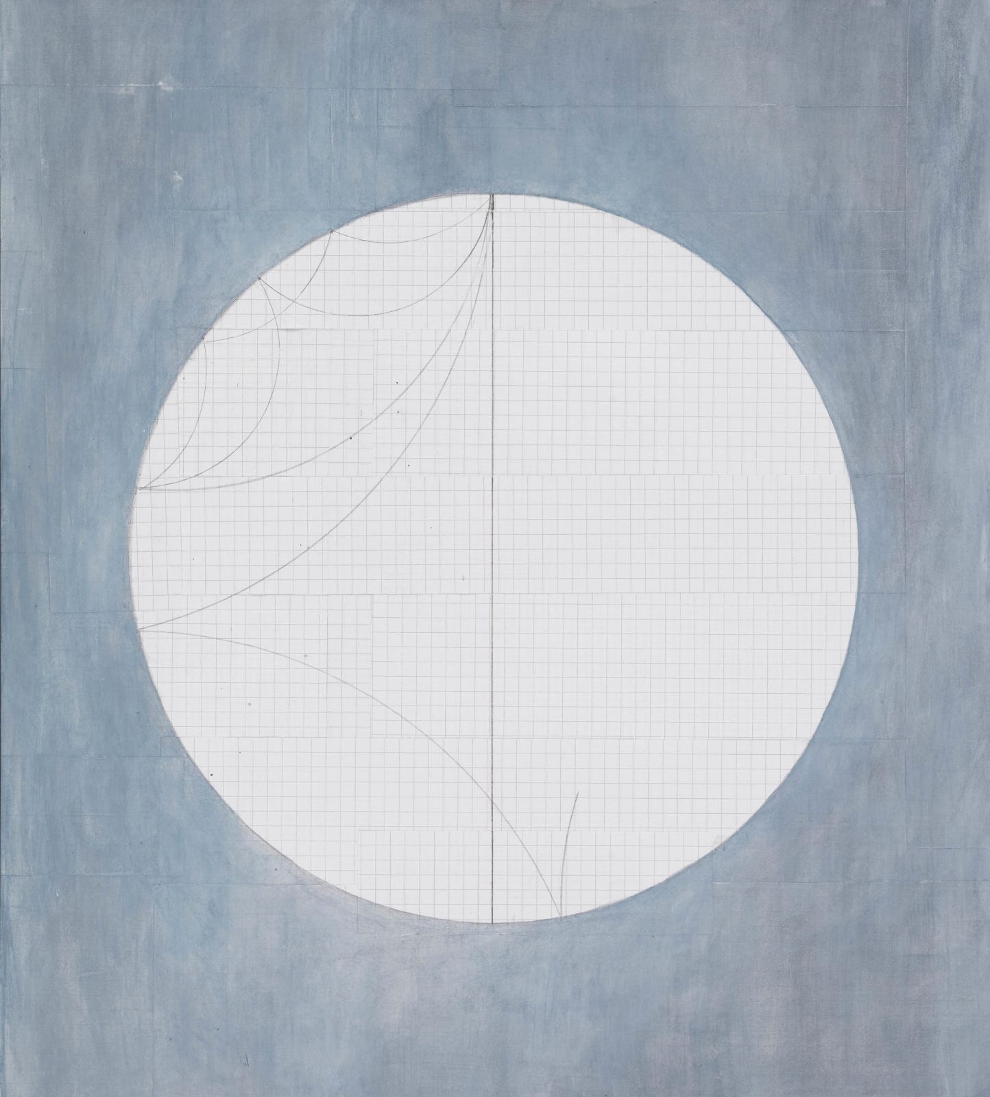 Solar Oscillations, 2016, acrylic and pencil on paper, 37 x 34 cm