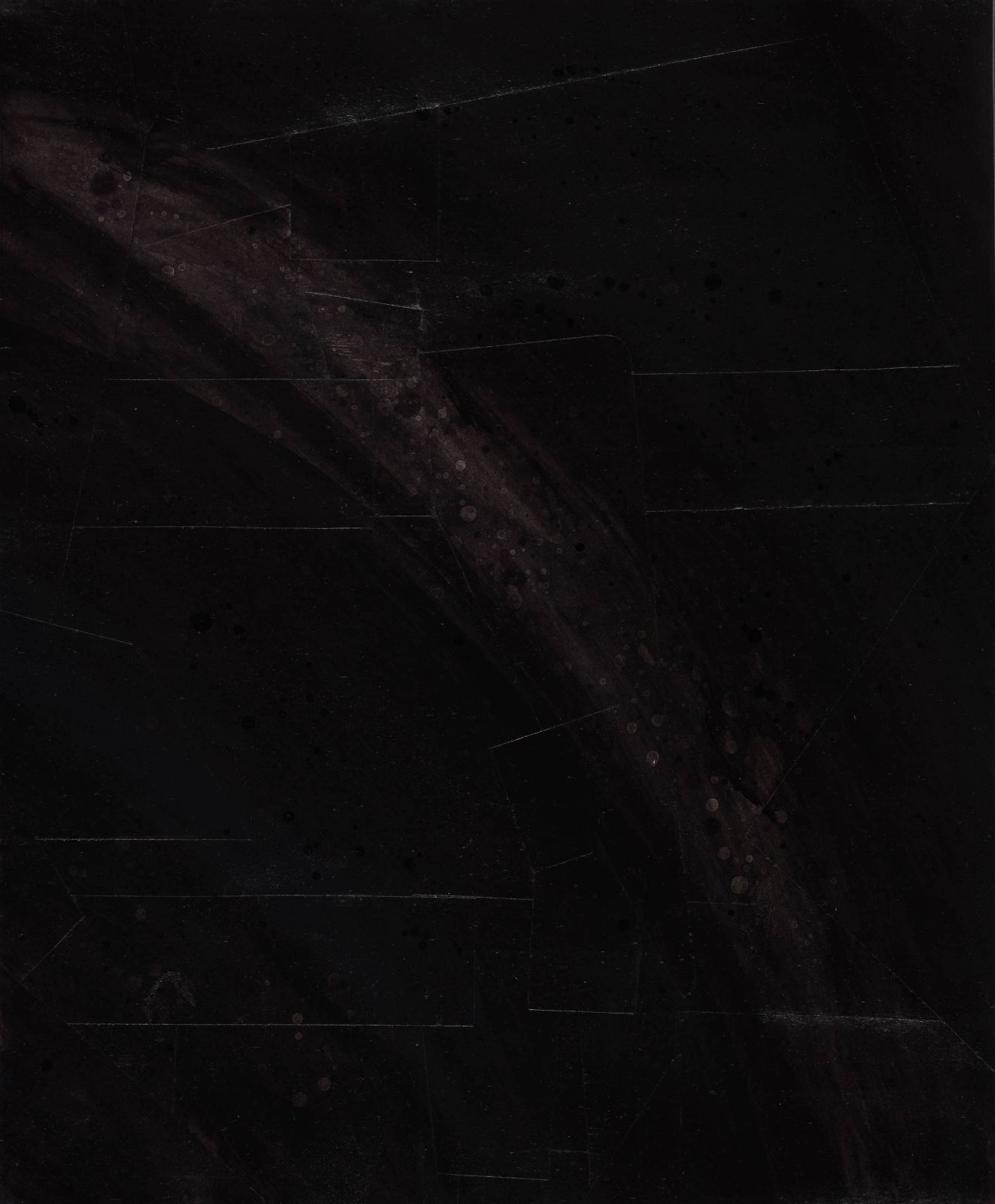 Solar Sounds, 2016, watercolour and acrylic on paper, 37 x 45 cm