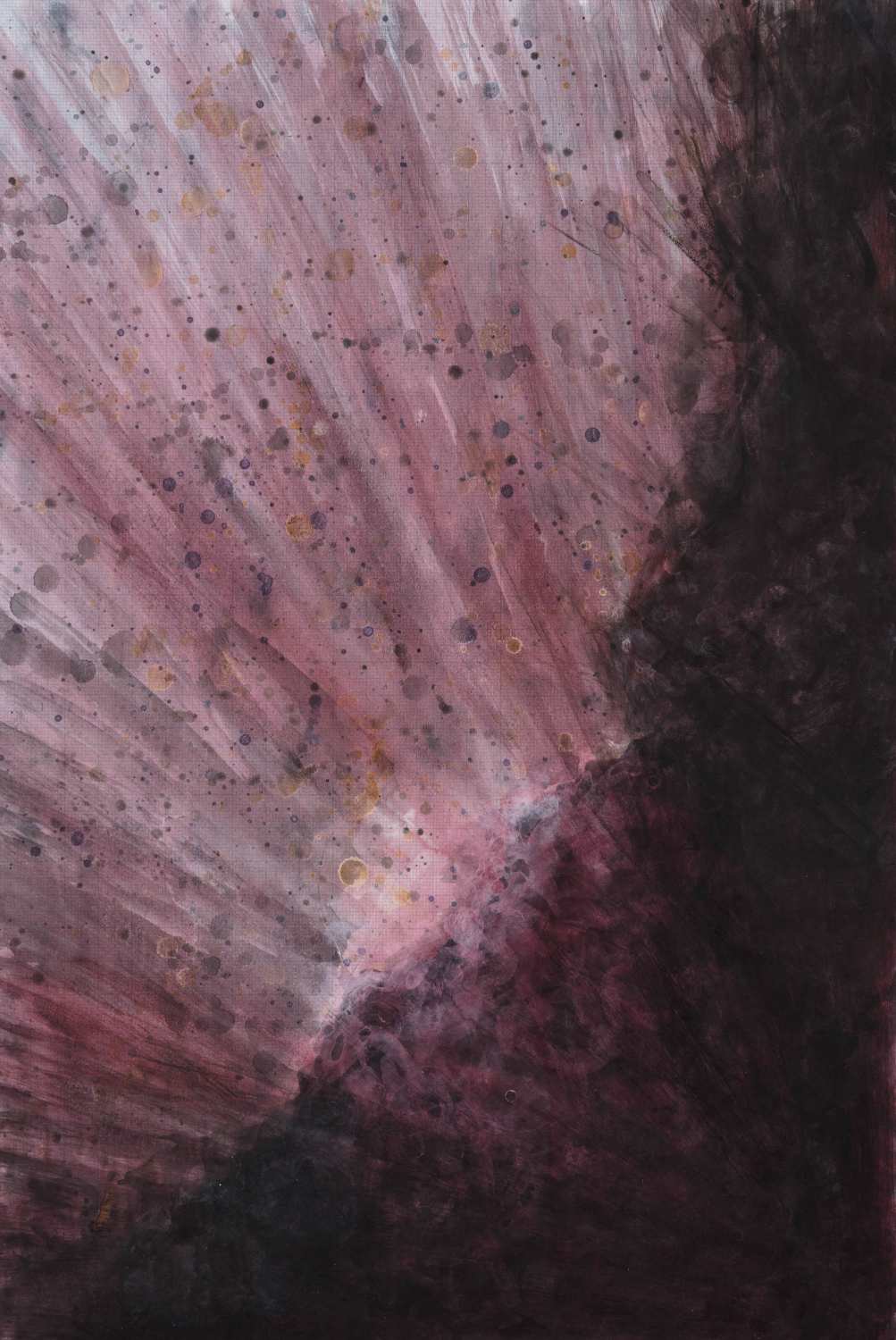 Helios, 2016, watercolor and ink on paper, 40 x 27 cm