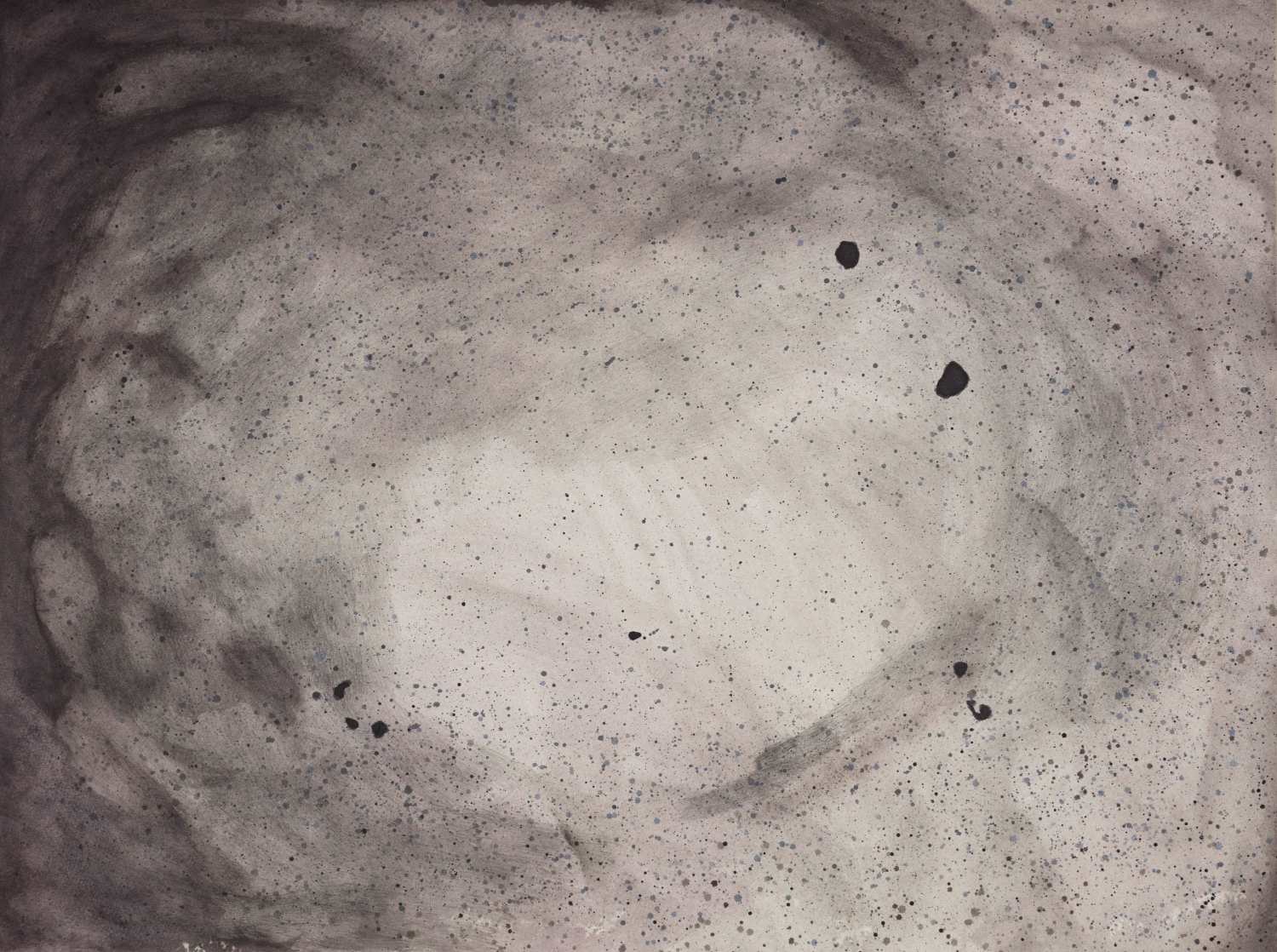 Sun Spots II, 2016, watercolour and ink on paper, 54,5 x 73 cm