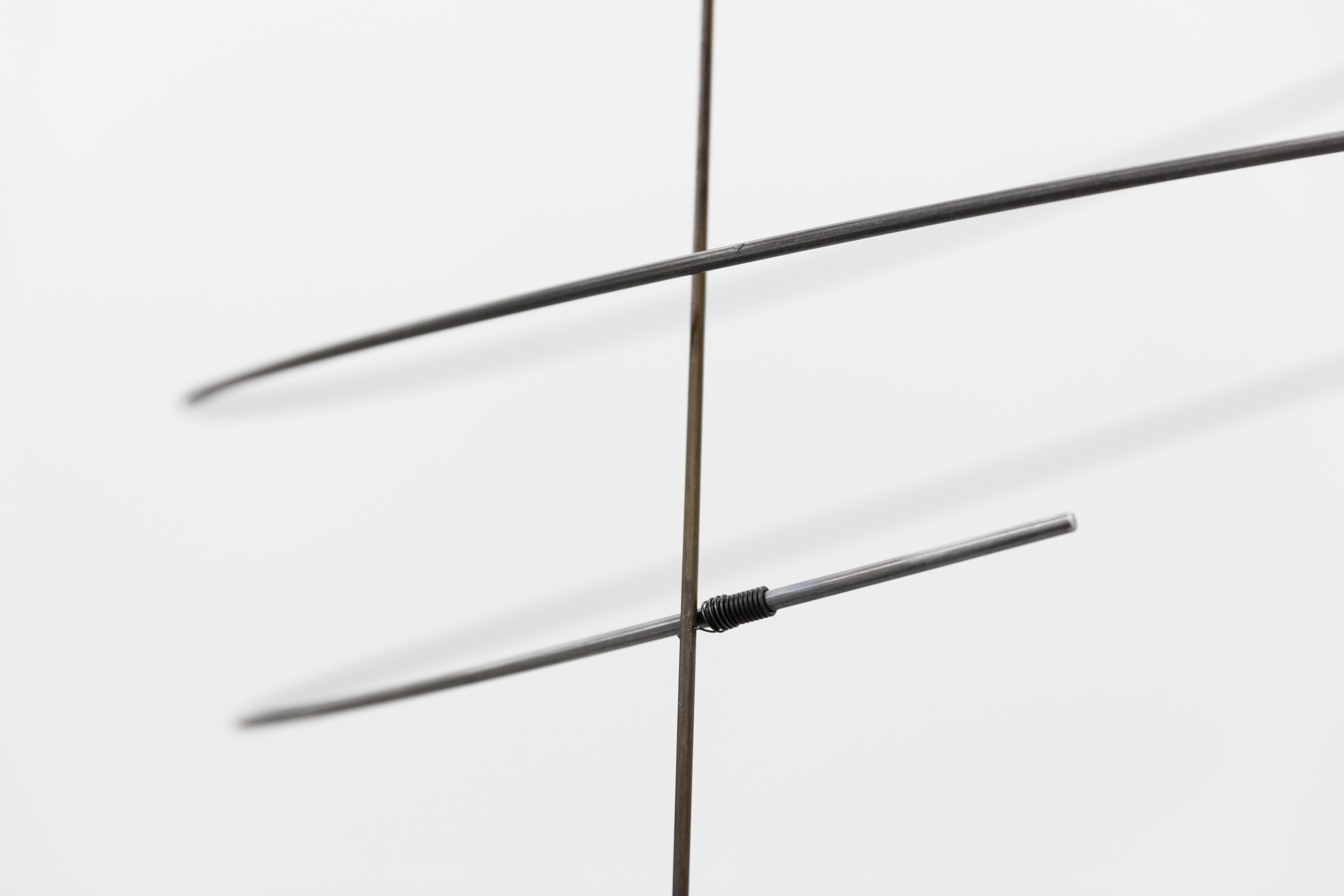 Tone Vigeland, Sculpture 2, 2018, Steel, 212 x 60 x 67 cm, Unique (detail)