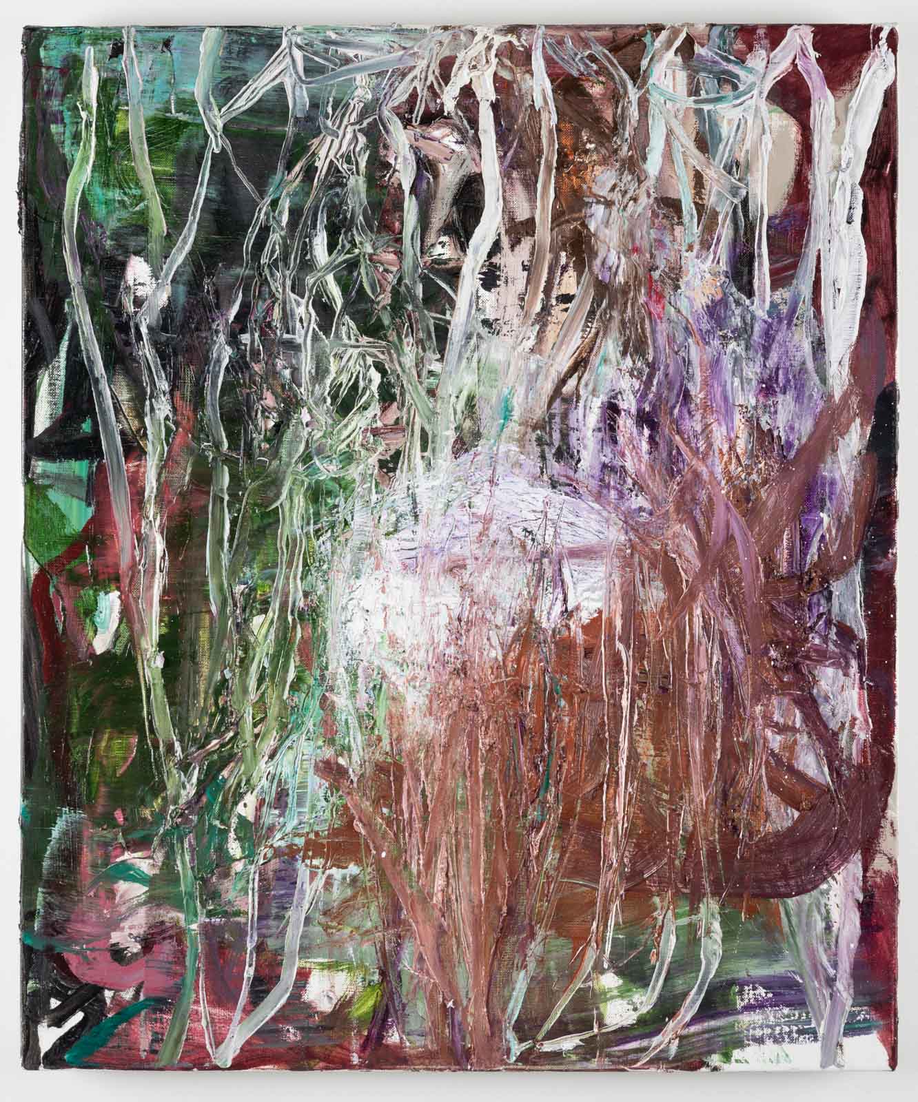 The Small Rubicon Painting No. 01, 2018-19. Oil on canvas, 62 x 52 cm