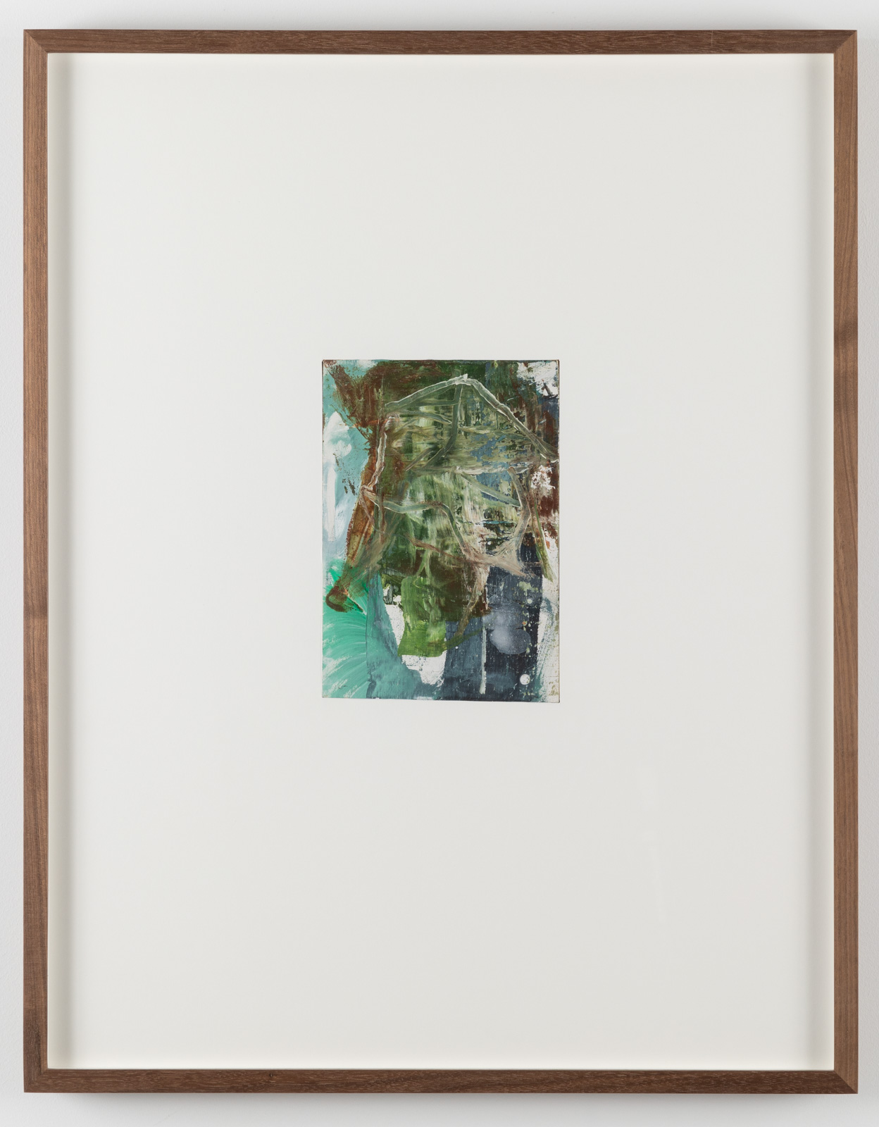 The Very Small Rubicon Paintings No. 06, 2019. Oil on panel in artist's frame, 17,5 x 13,5 cm, overall 65 x 51 x 4 cm