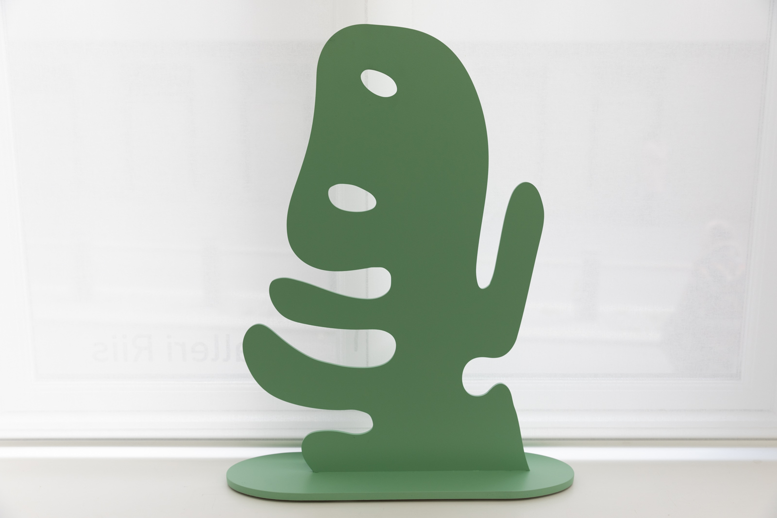 The Small Ezra Sculptures No. 01-08, 2019. Laser cut and welded aluminium, lacquer Height 33,5 – 58,5 cm, Edition of 6 + 1 AP